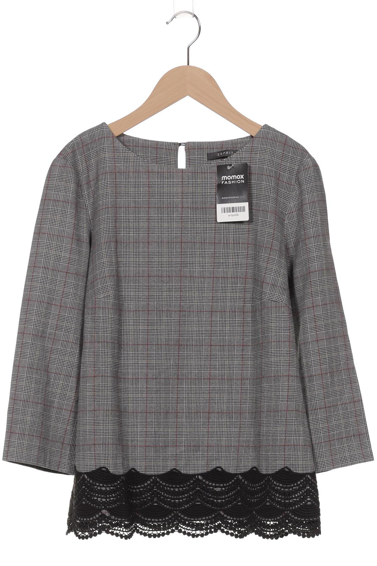 

Esprit Damen Langarmshirt, grau, Gr. 38