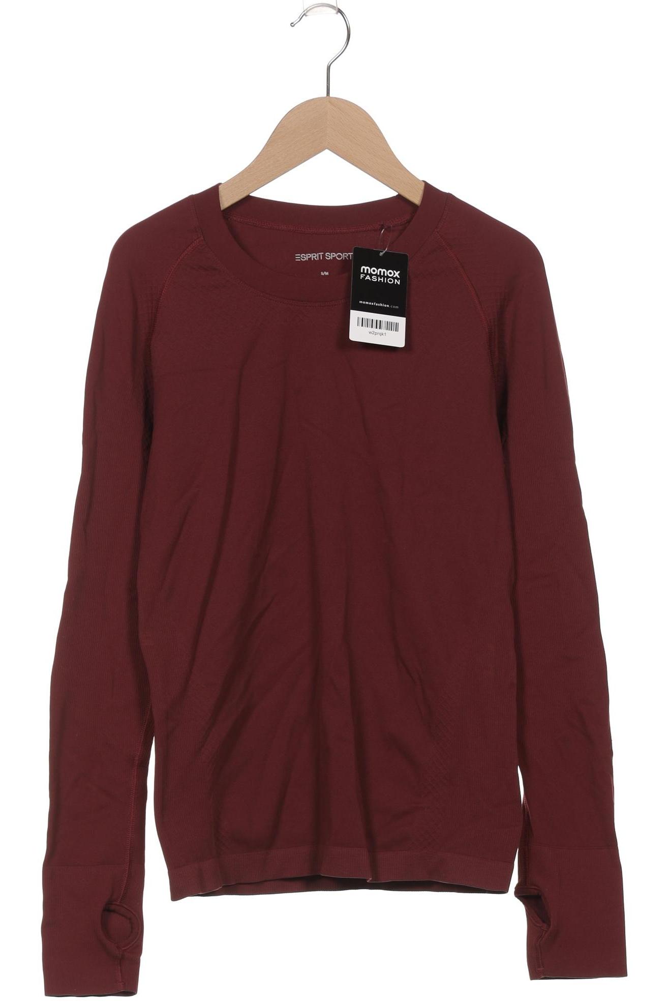 

Esprit Damen Langarmshirt, bordeaux, Gr. 36