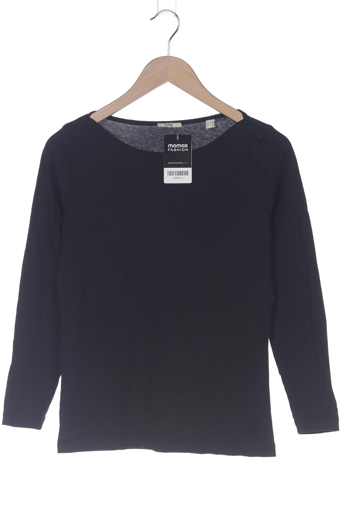 

Esprit Damen Langarmshirt, schwarz, Gr. 36