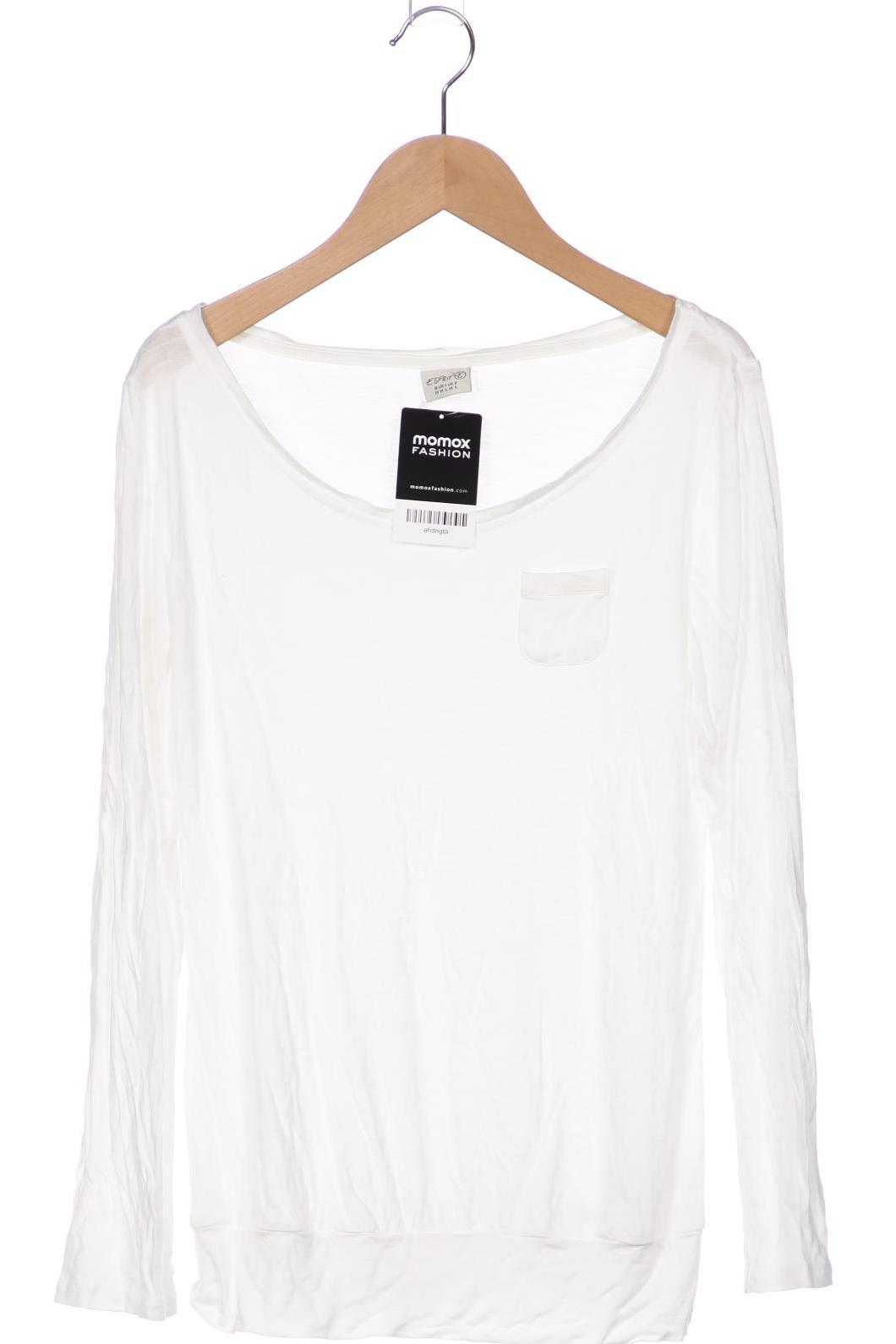

Esprit Damen Langarmshirt, weiß, Gr. 38