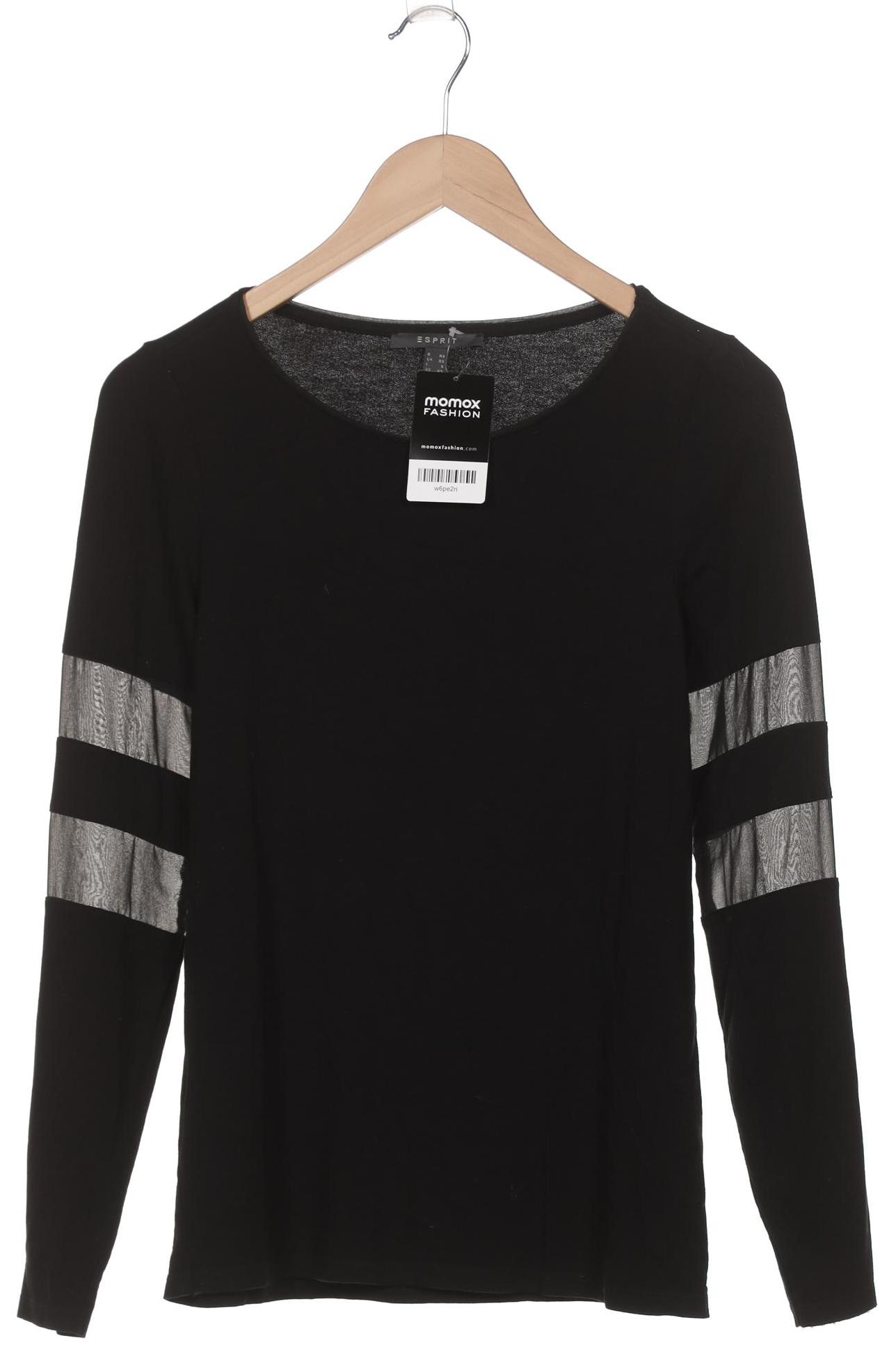 

Esprit Damen Langarmshirt, schwarz, Gr. 34