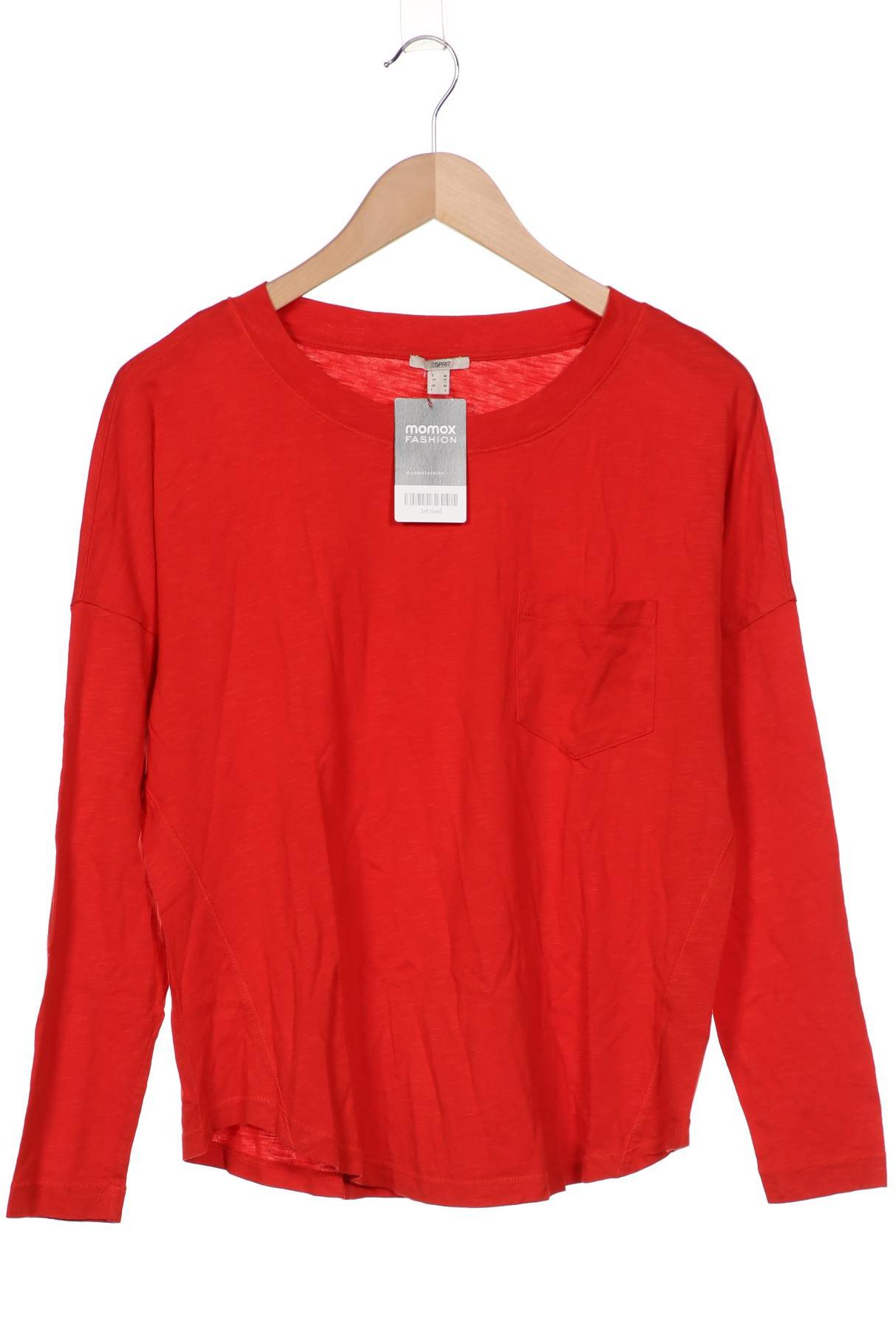 

Esprit Damen Langarmshirt, rot, Gr. 38