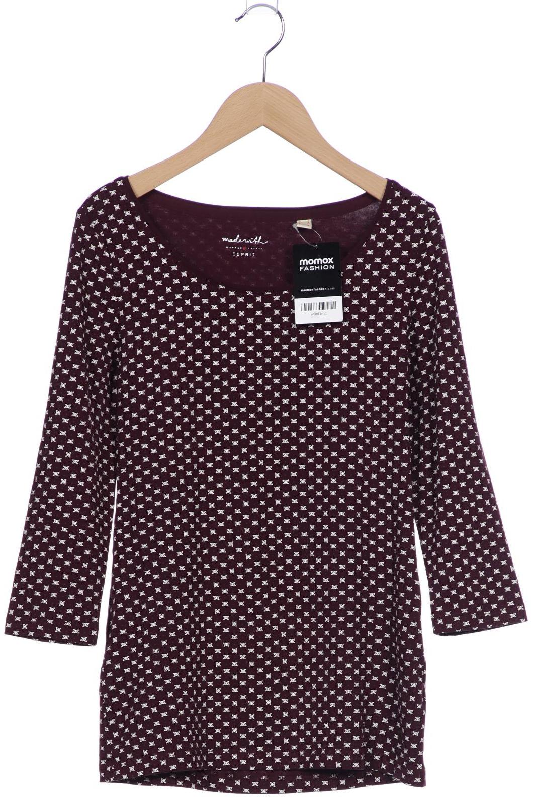 

Esprit Damen Langarmshirt, bordeaux, Gr. 36