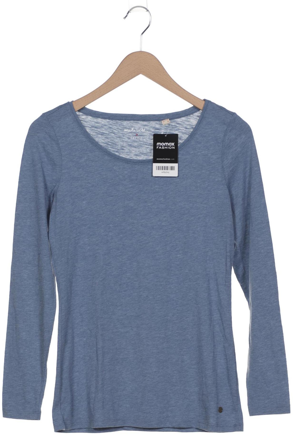 

Esprit Damen Langarmshirt, blau, Gr. 36