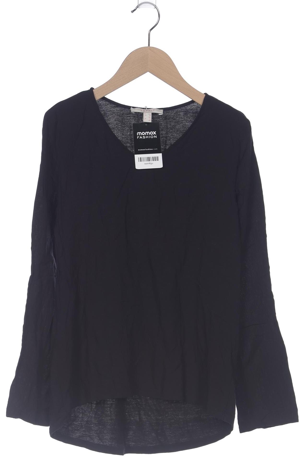 

Esprit Damen Langarmshirt, schwarz, Gr. 34