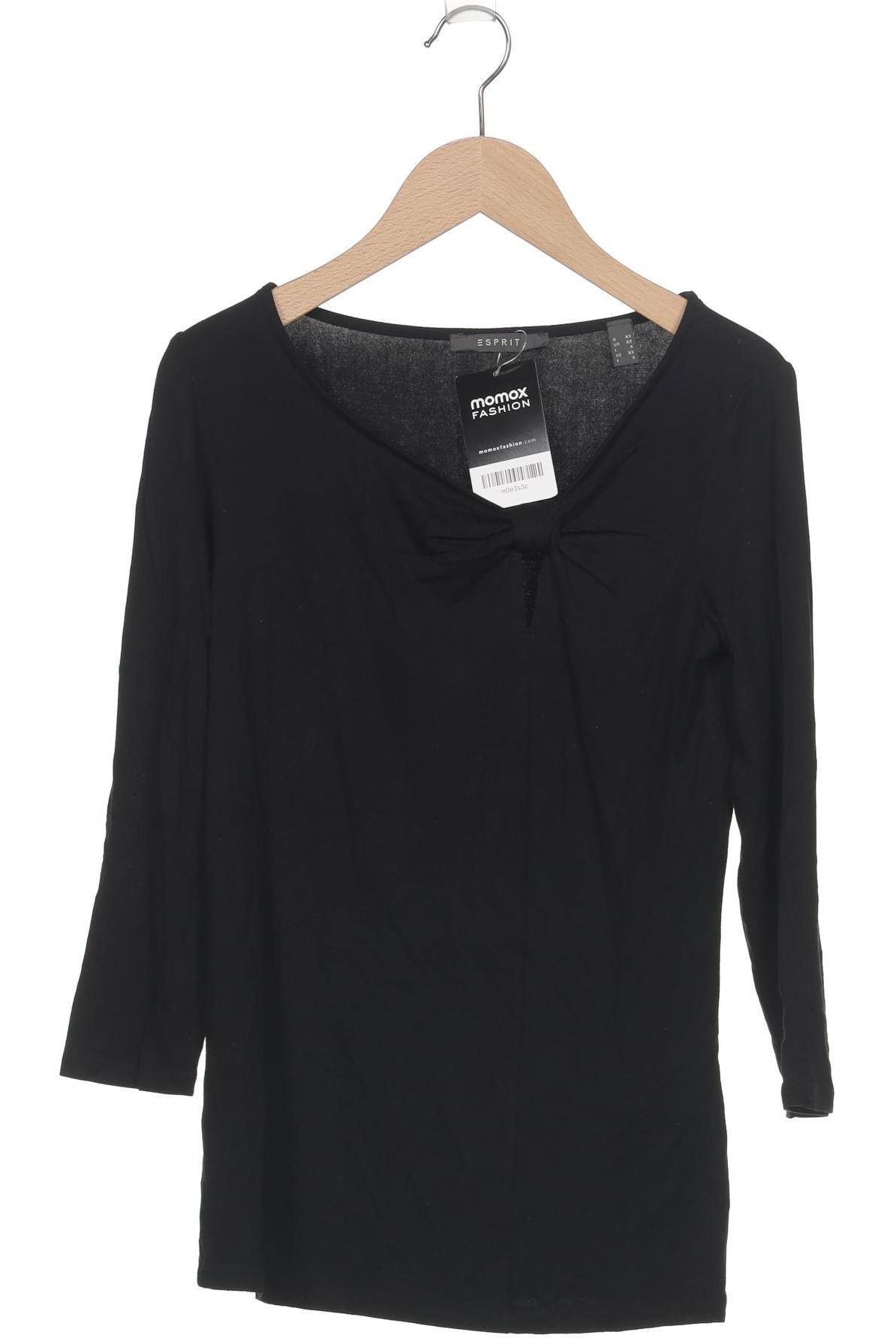 

Esprit Damen Langarmshirt, schwarz, Gr. 34
