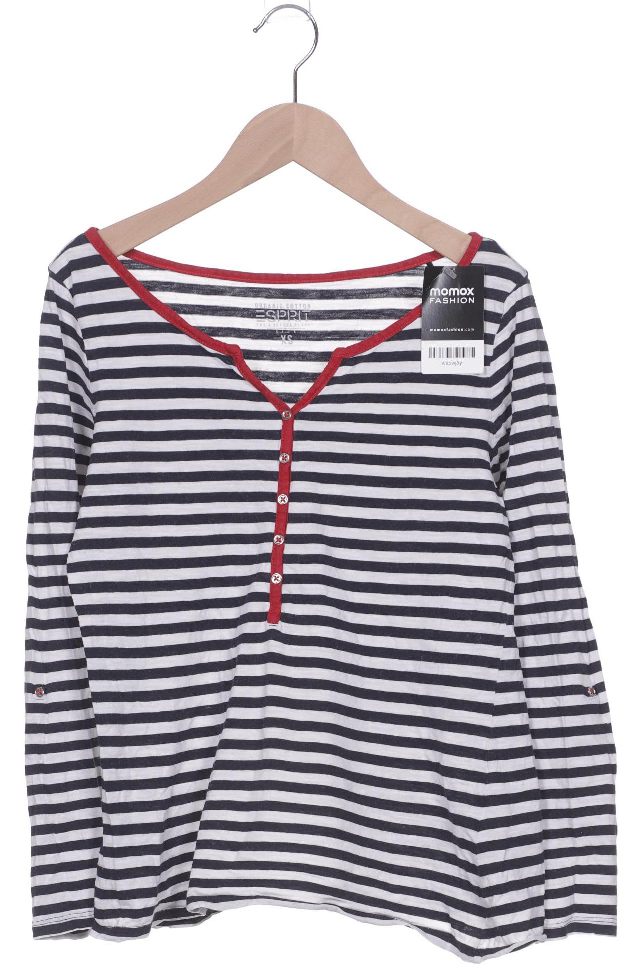 

Esprit Damen Langarmshirt, marineblau, Gr. 34
