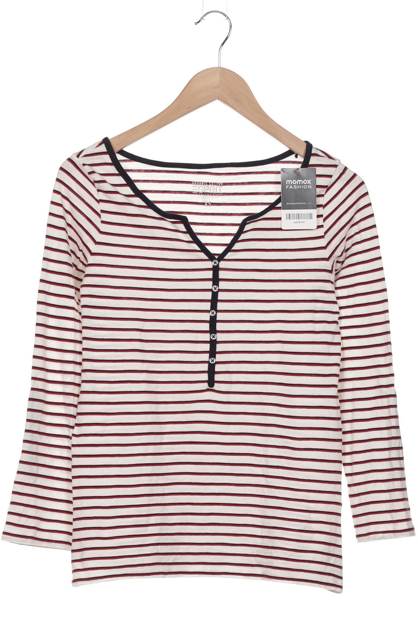 

Esprit Damen Langarmshirt, weiß, Gr. 34
