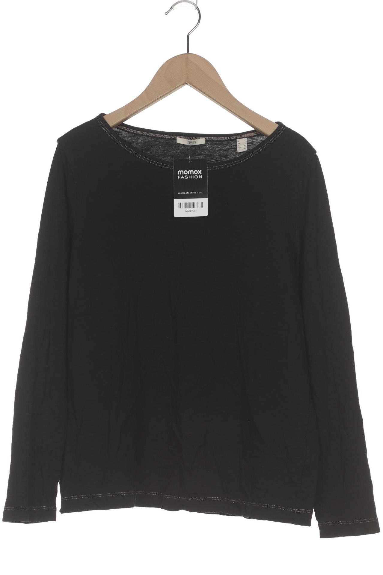 

Esprit Damen Langarmshirt, schwarz, Gr. 42