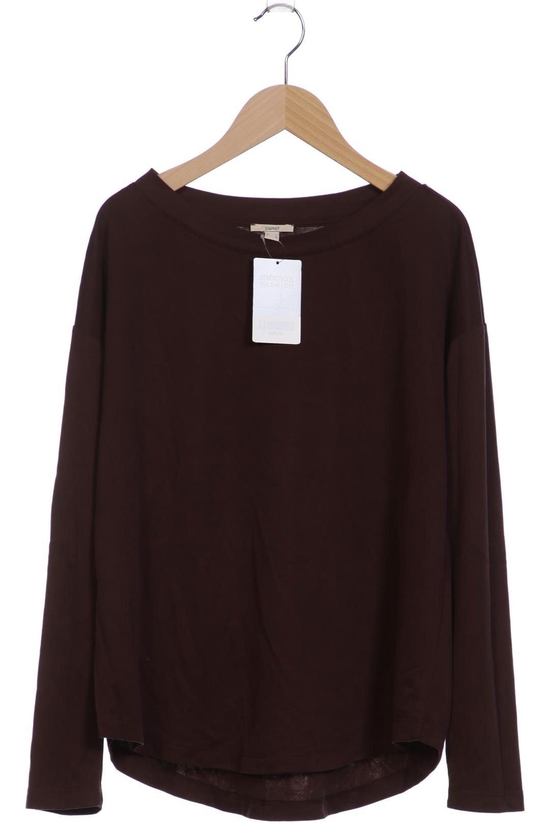 

Esprit Damen Langarmshirt, braun, Gr. 38