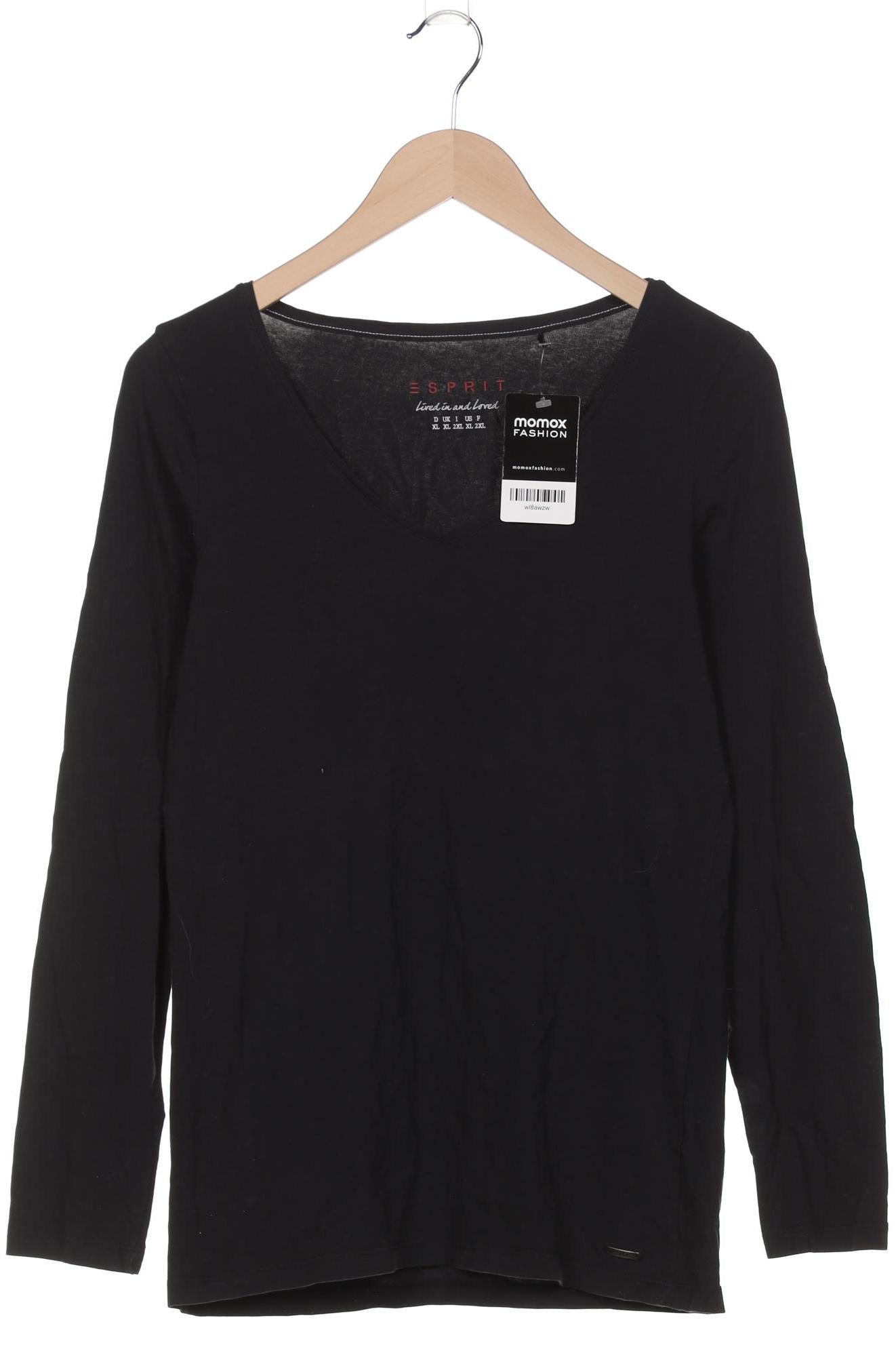 

Esprit Damen Langarmshirt, schwarz, Gr. 44