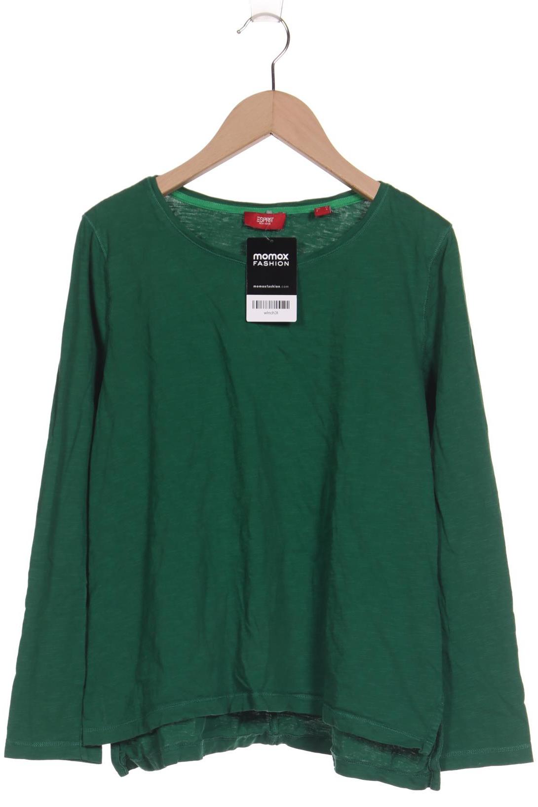 

Esprit Damen Langarmshirt, grün, Gr. 38
