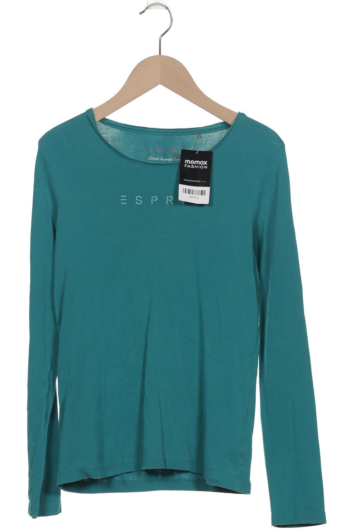 

Esprit Damen Langarmshirt, türkis, Gr. 36