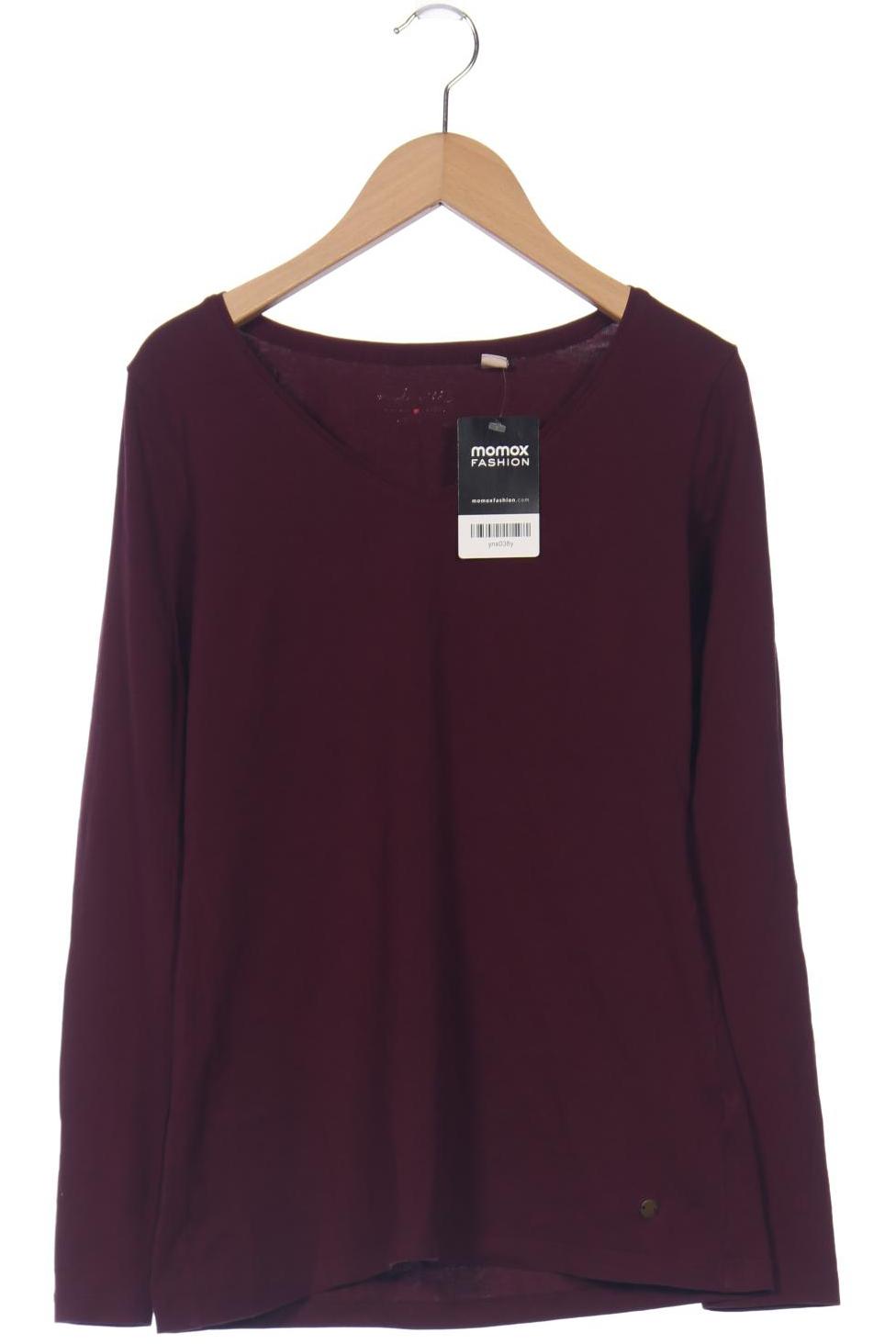 

Esprit Damen Langarmshirt, bordeaux, Gr. 38