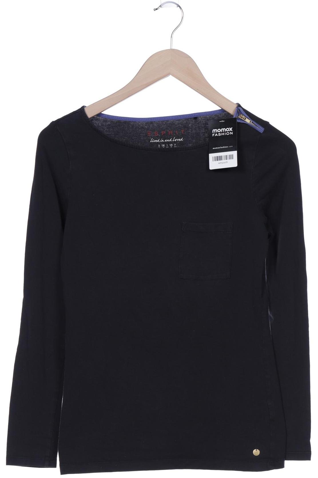 

Esprit Damen Langarmshirt, schwarz, Gr. 36