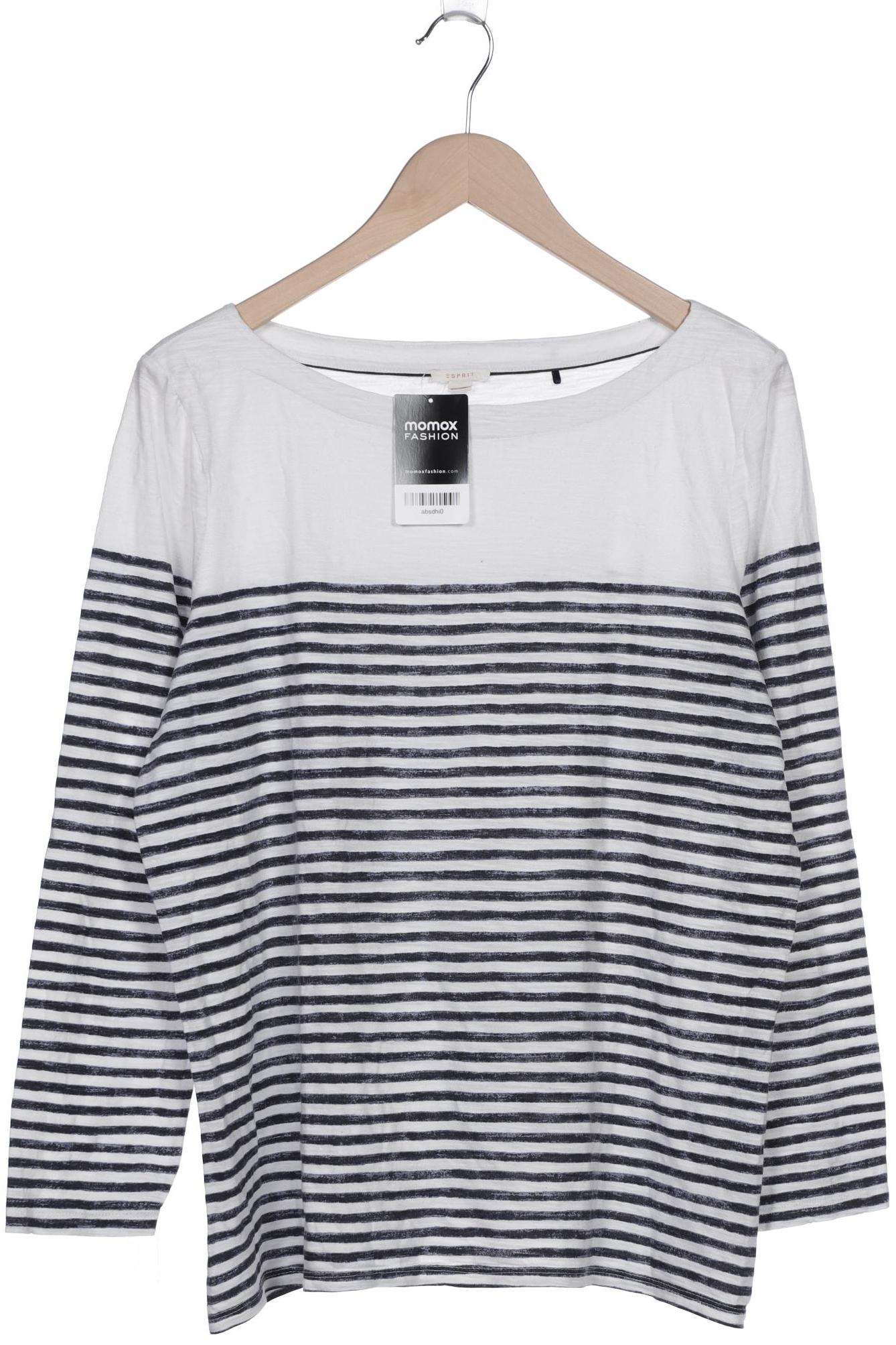 

Esprit Damen Langarmshirt, weiß, Gr. 46