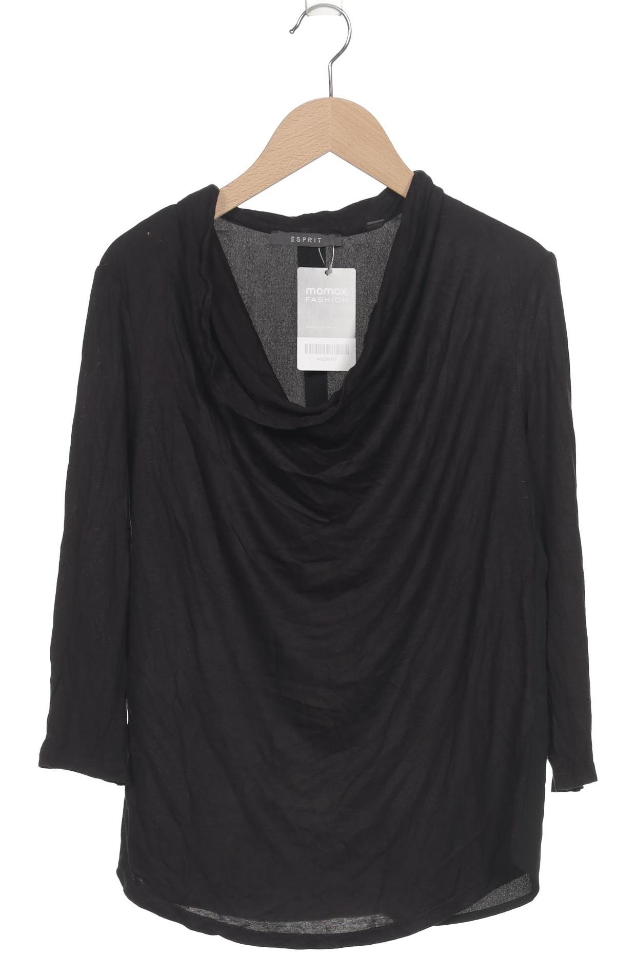 

Esprit Damen Langarmshirt, schwarz, Gr. 34