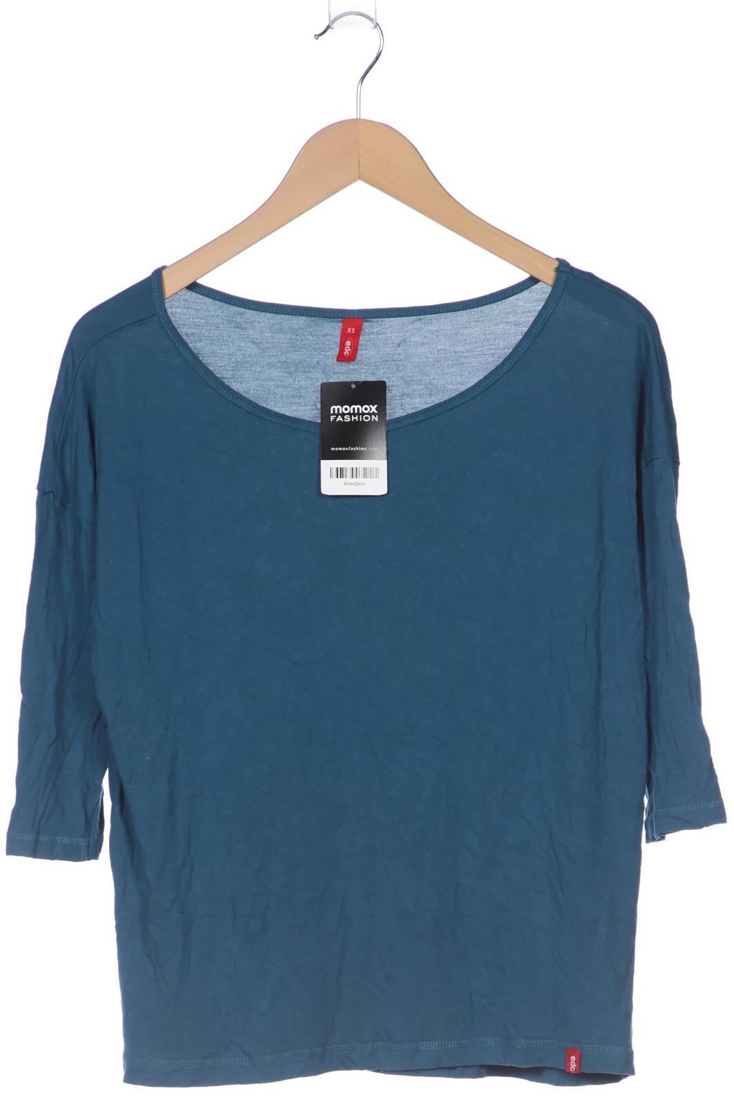 

Esprit Damen Langarmshirt, blau, Gr. 34