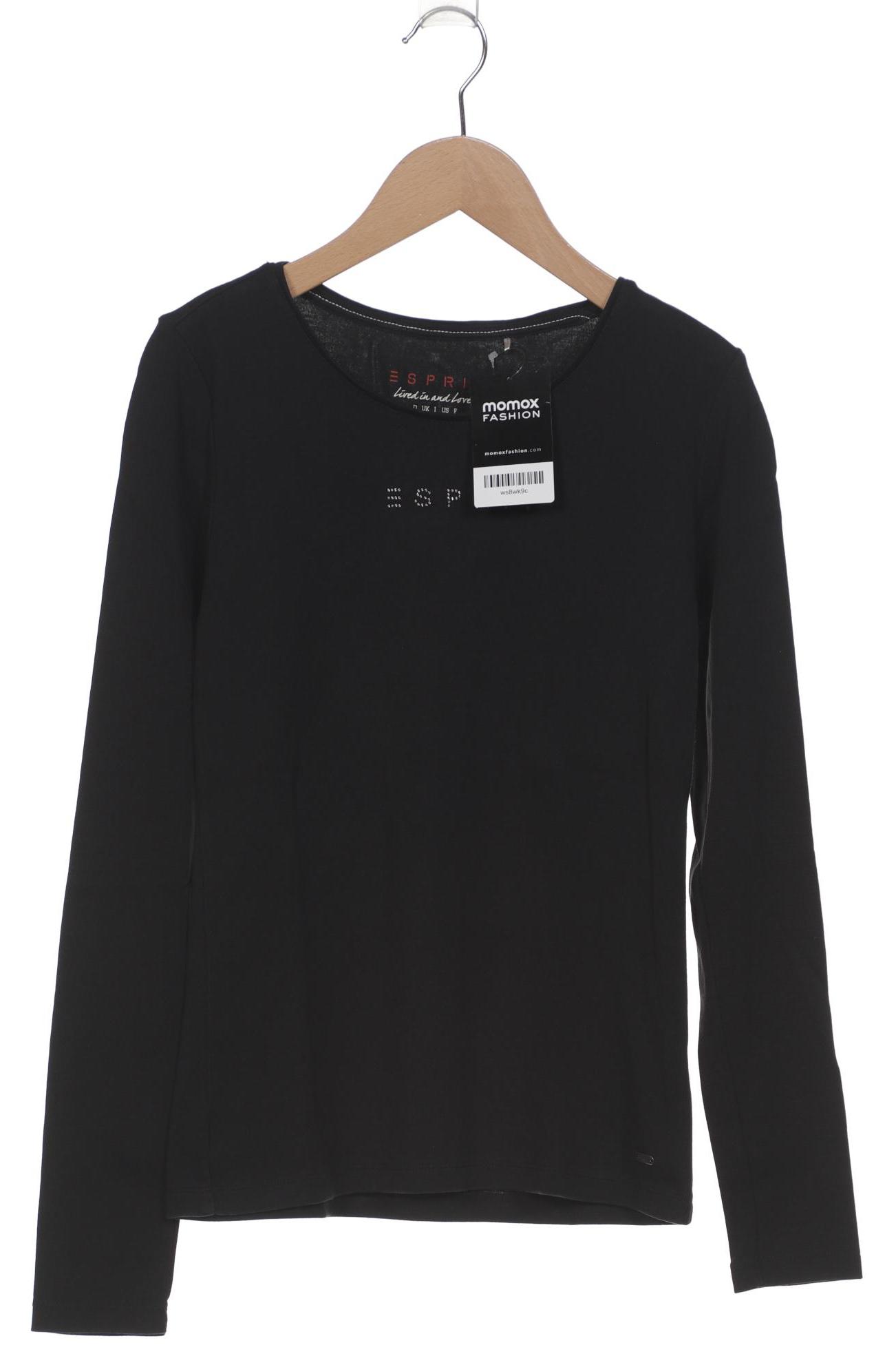 

Esprit Damen Langarmshirt, schwarz, Gr. 38