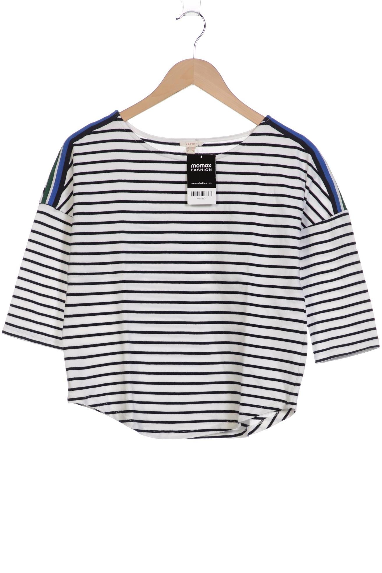 

Esprit Damen Langarmshirt, weiß, Gr. 34