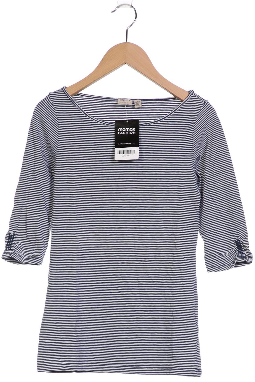

Esprit Damen Langarmshirt, weiß, Gr. 34
