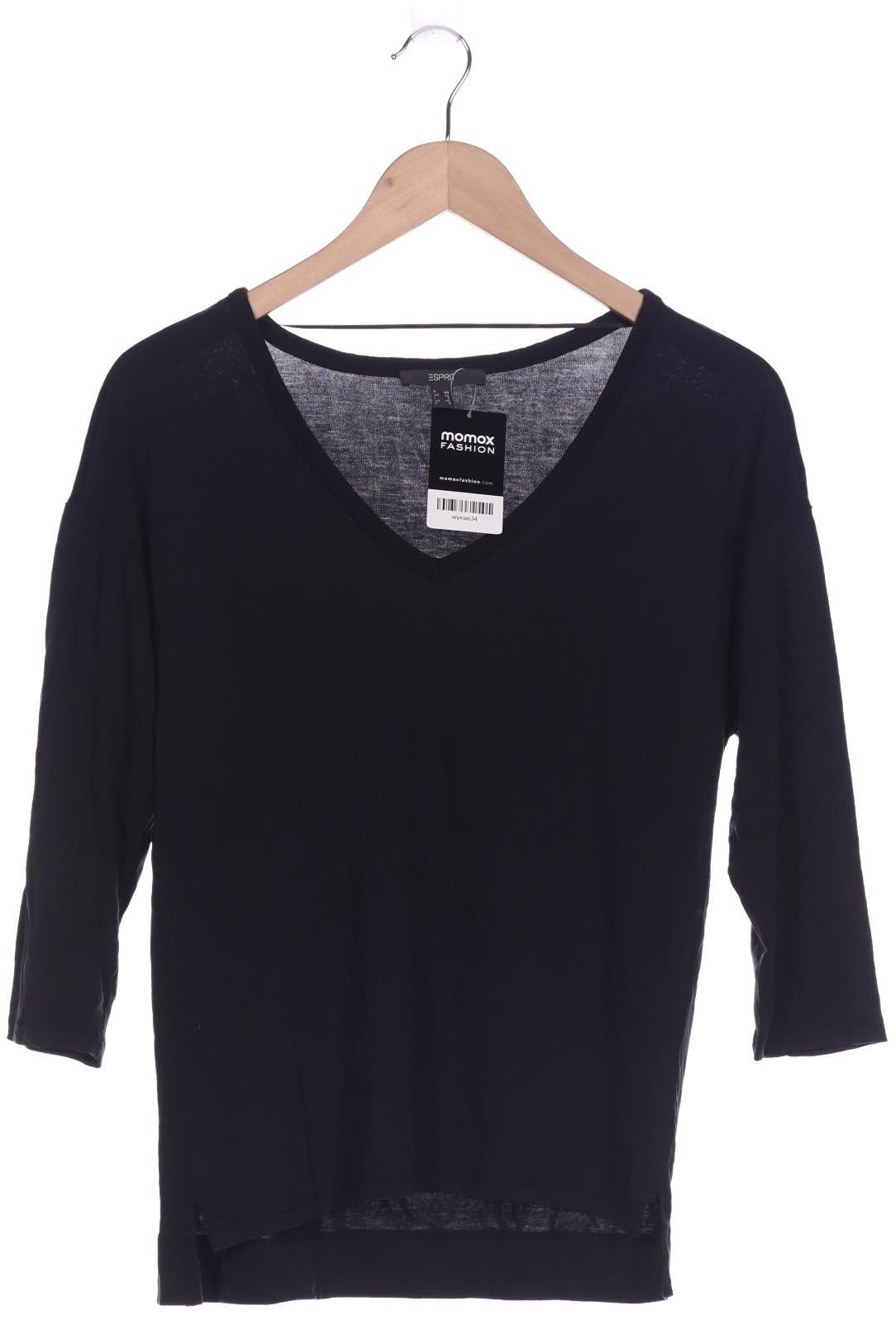 

Esprit Damen Langarmshirt, schwarz, Gr. 34