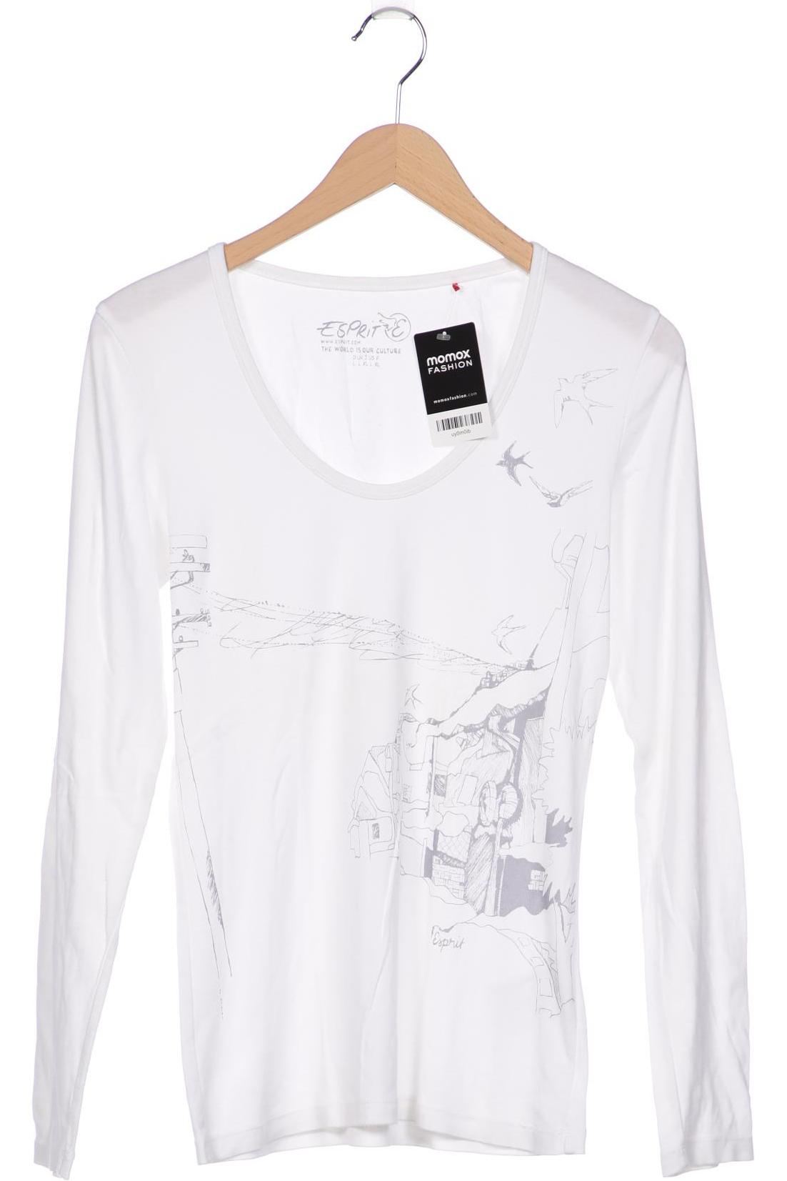 

Esprit Damen Langarmshirt, weiß