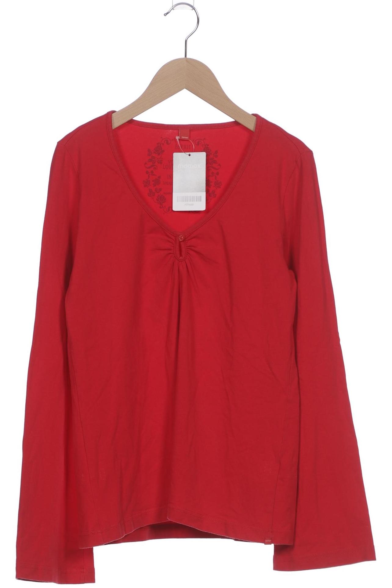 

Esprit Damen Langarmshirt, rot, Gr. 46