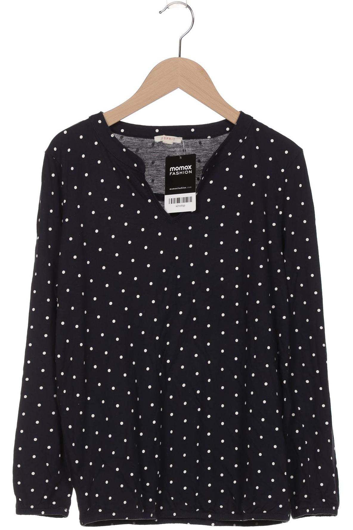 

Esprit Damen Langarmshirt, marineblau, Gr. 34