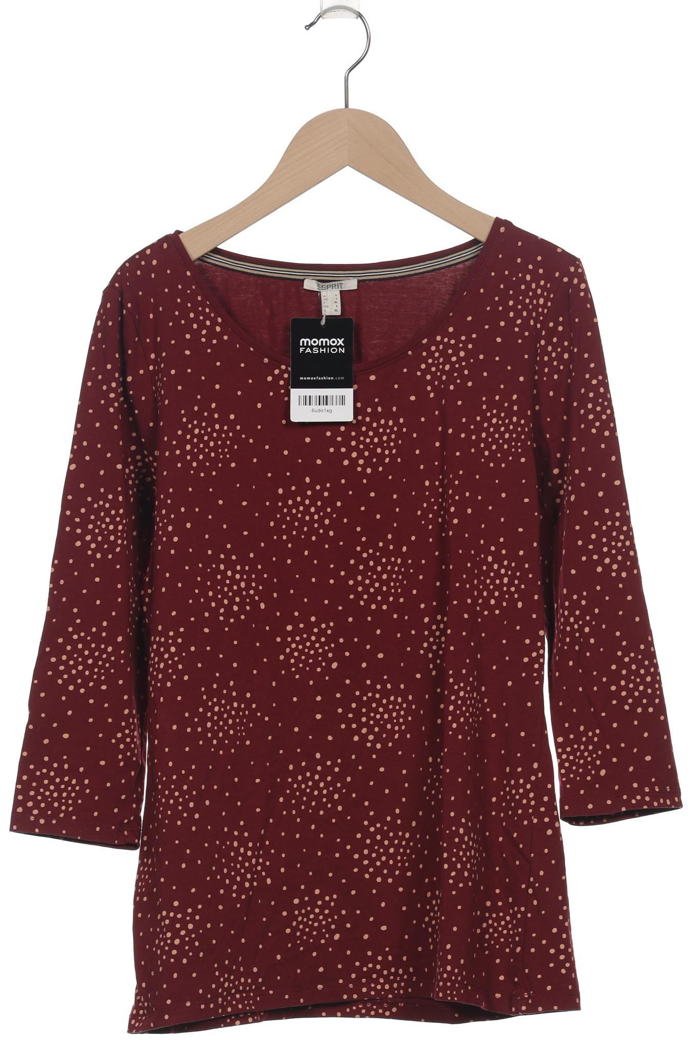 

Esprit Damen Langarmshirt, bordeaux, Gr. 42