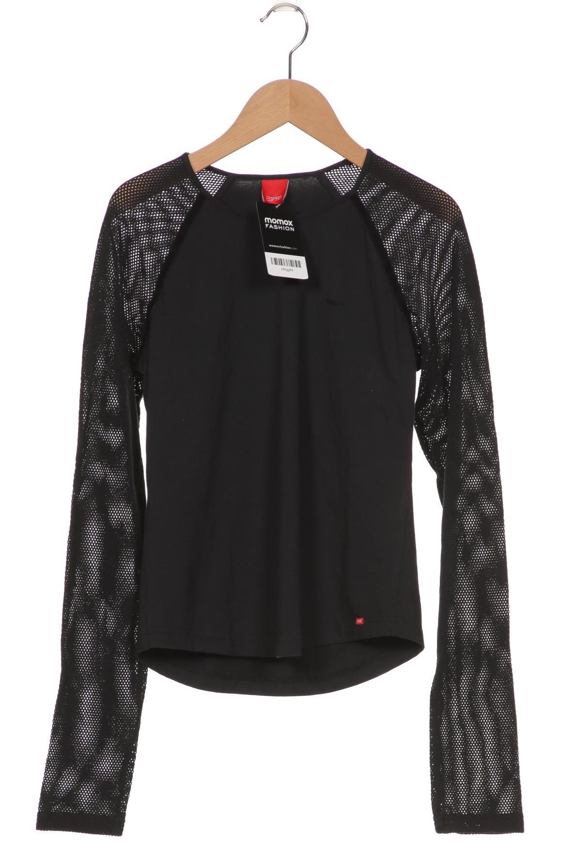 

Esprit Damen Langarmshirt, schwarz, Gr. 42