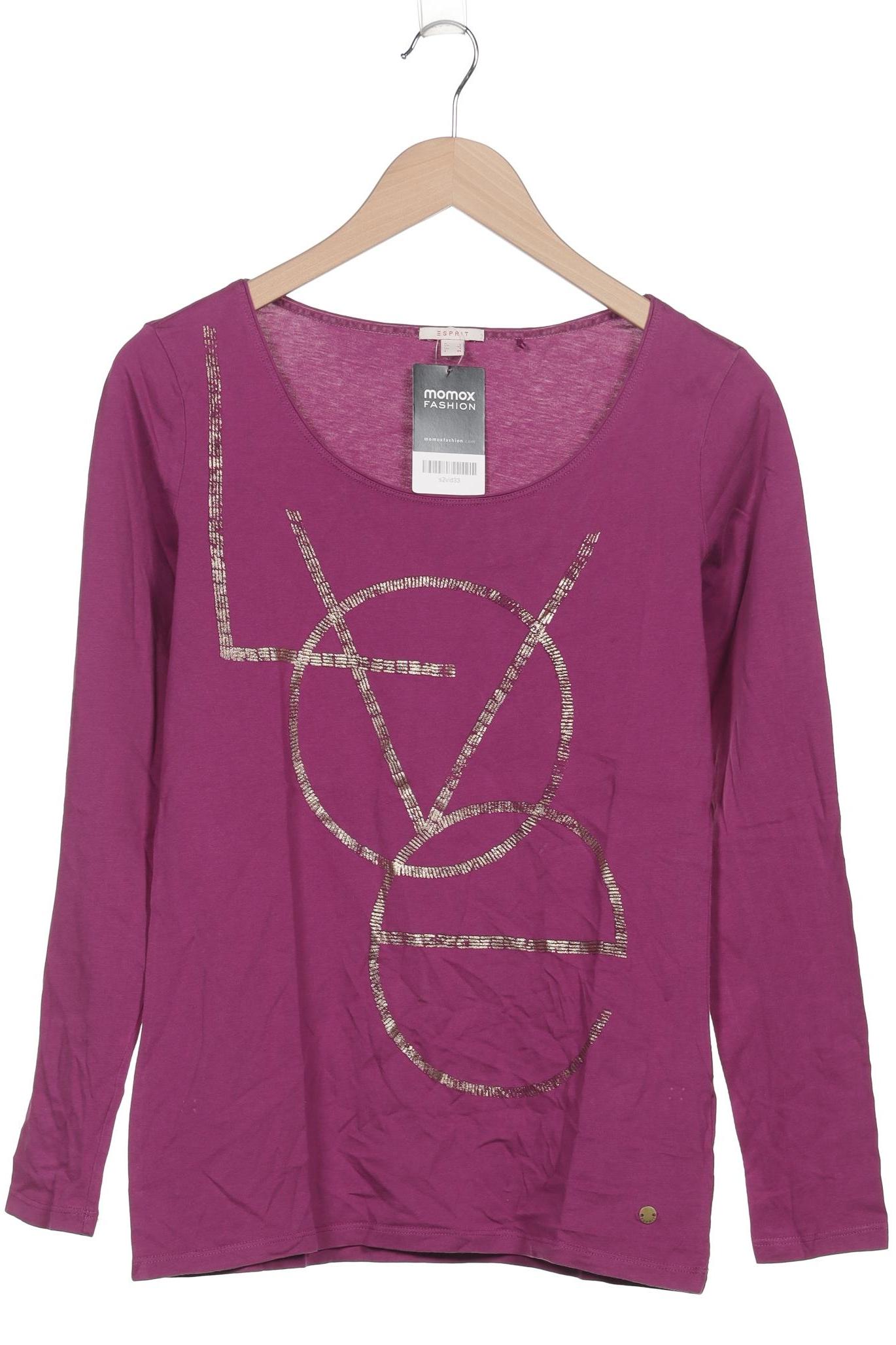 

Esprit Damen Langarmshirt, pink, Gr. 42