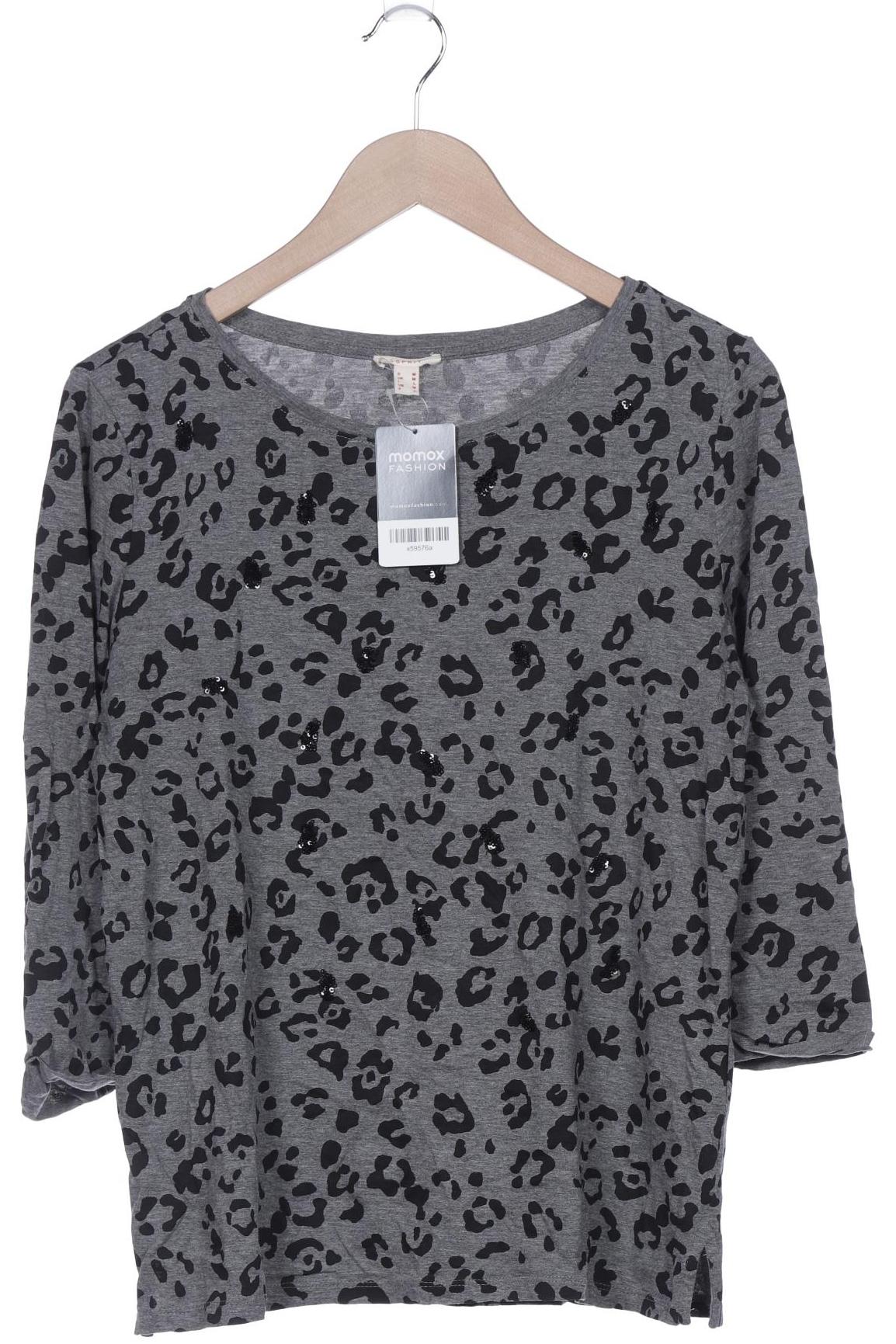 

Esprit Damen Langarmshirt, grau, Gr. 38