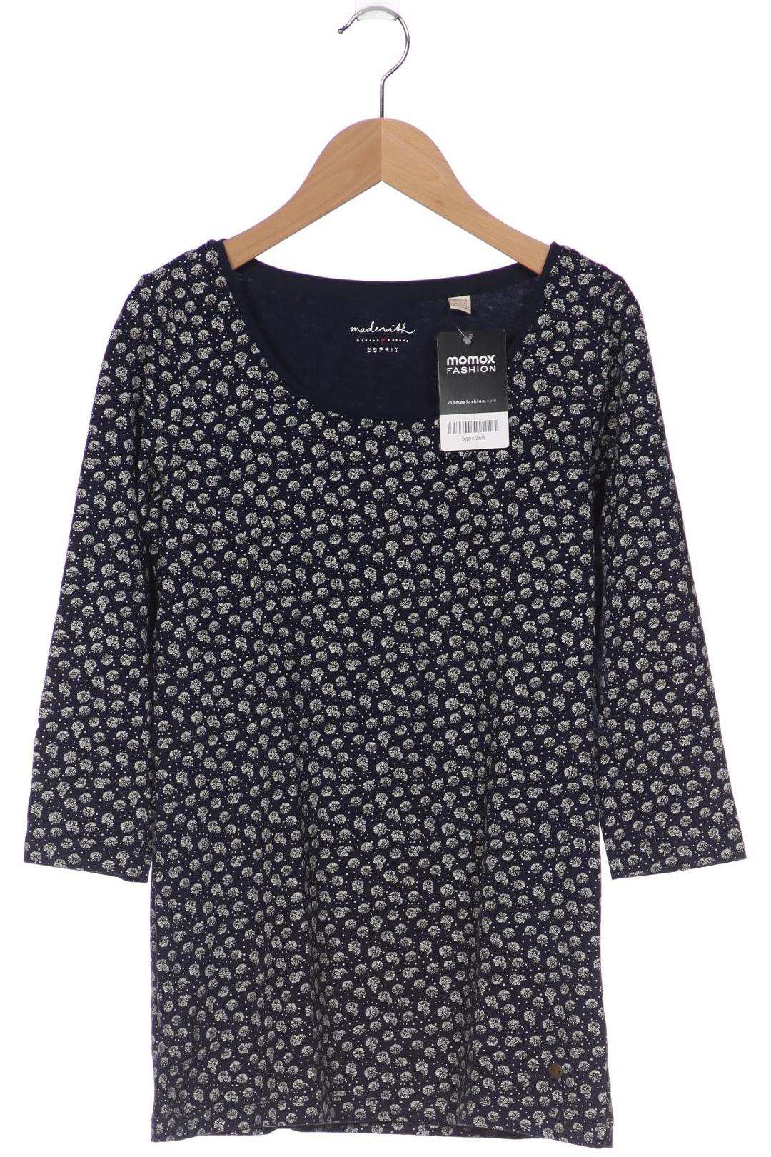 

Esprit Damen Langarmshirt, marineblau, Gr. 36