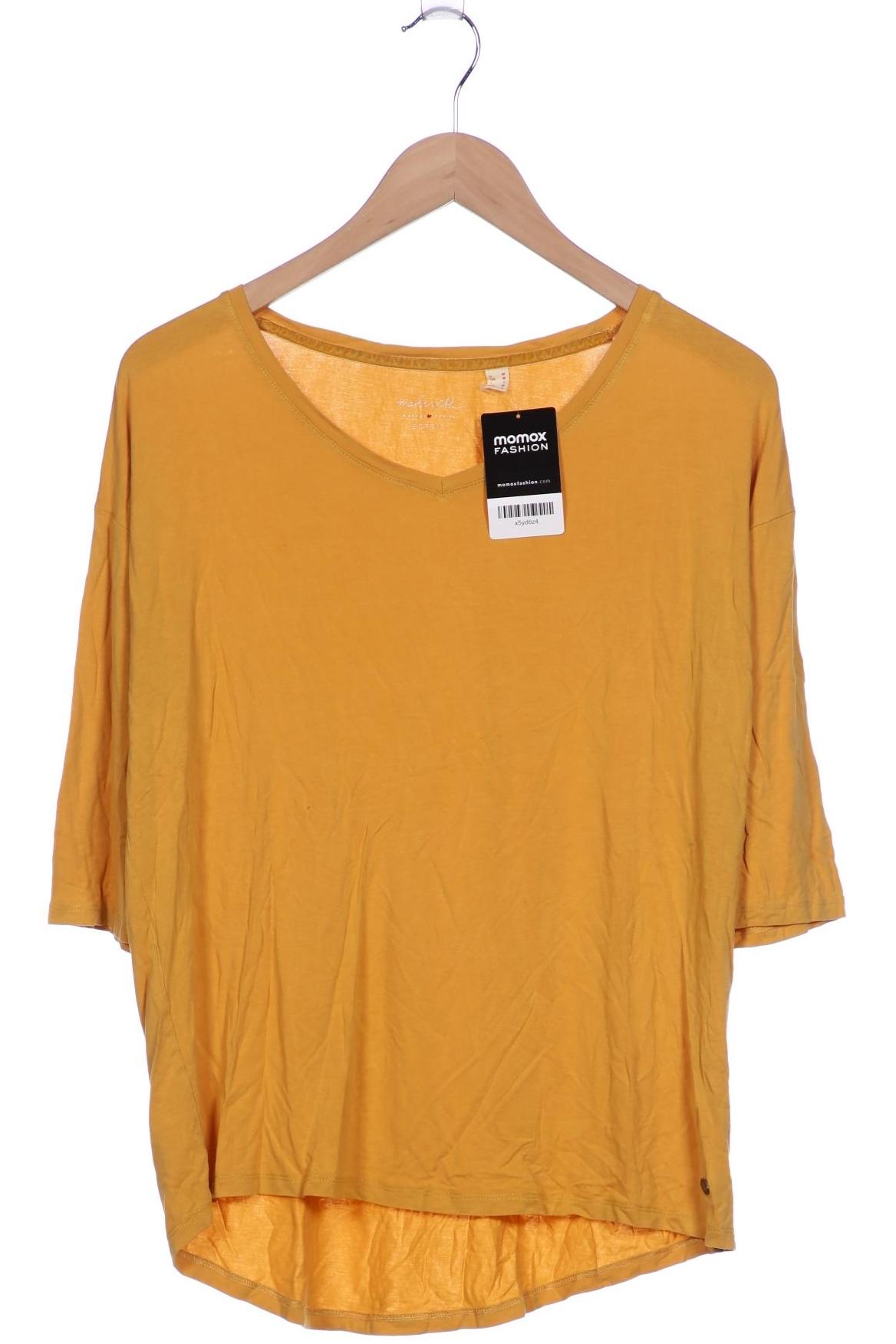 

Esprit Damen Langarmshirt, gelb, Gr. 38