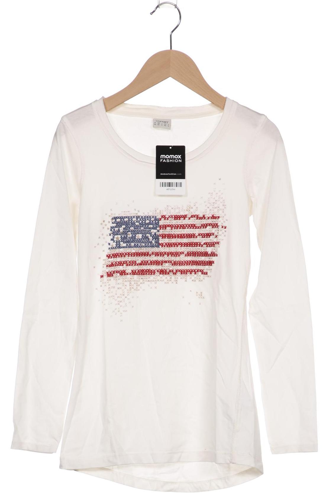 

Esprit Damen Langarmshirt, weiß