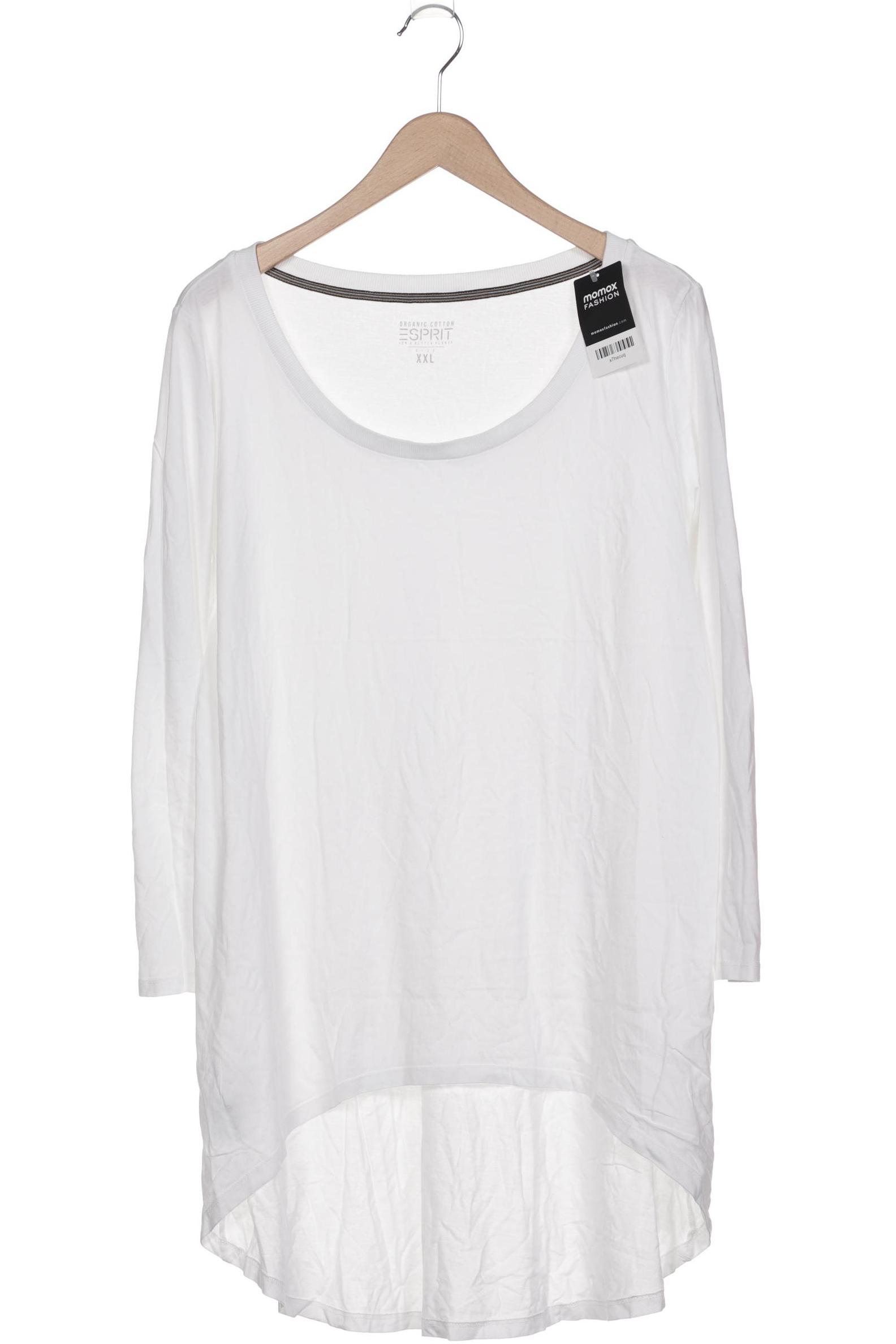 

Esprit Damen Langarmshirt, weiß, Gr. 46
