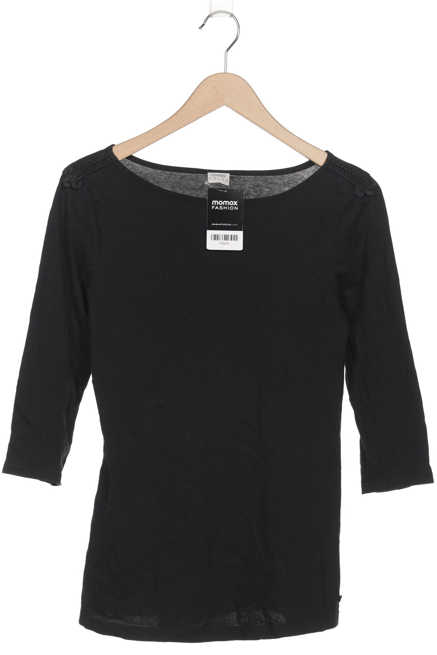 

Esprit Damen Langarmshirt, schwarz, Gr. 44