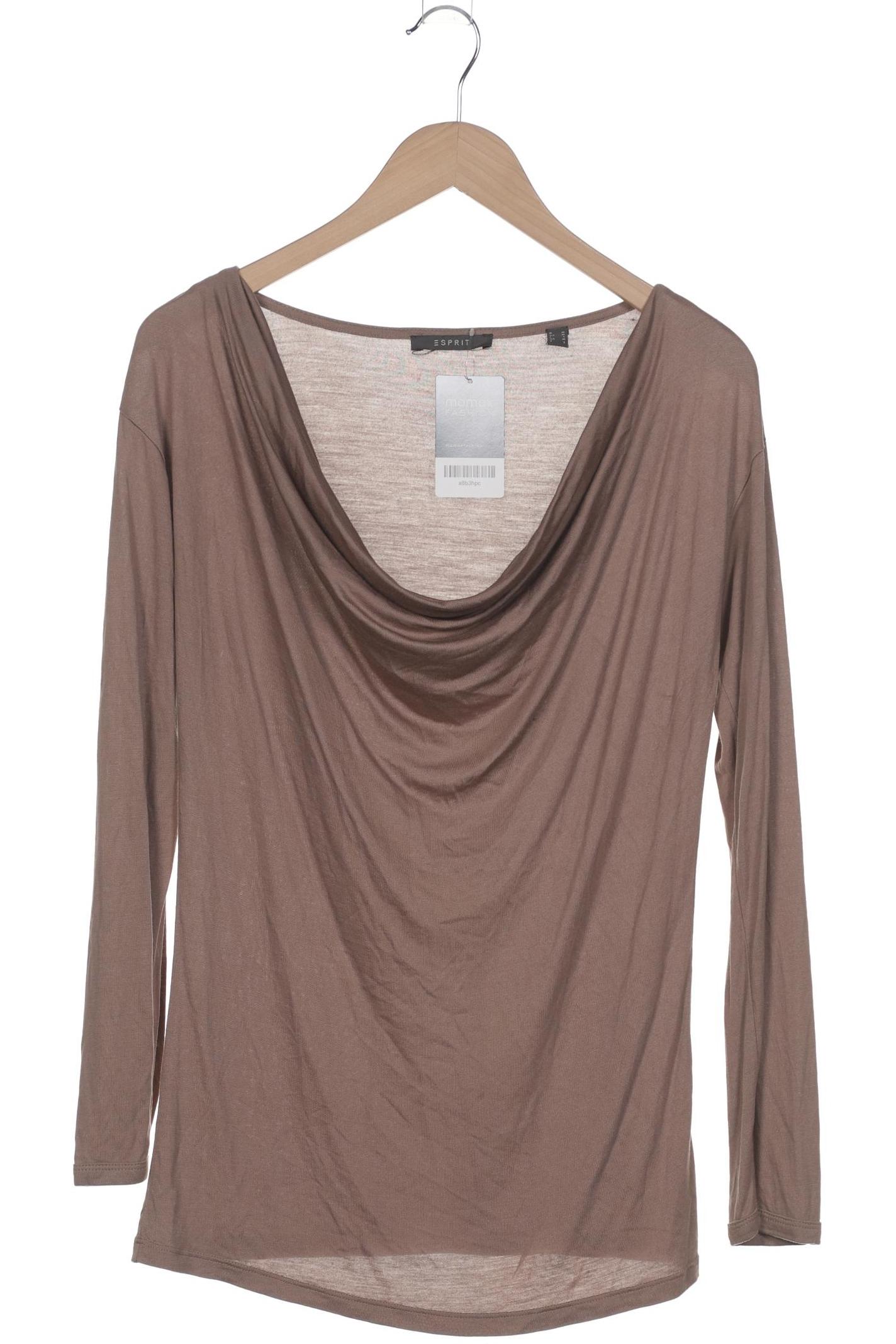 

Esprit Damen Langarmshirt, braun, Gr. 38