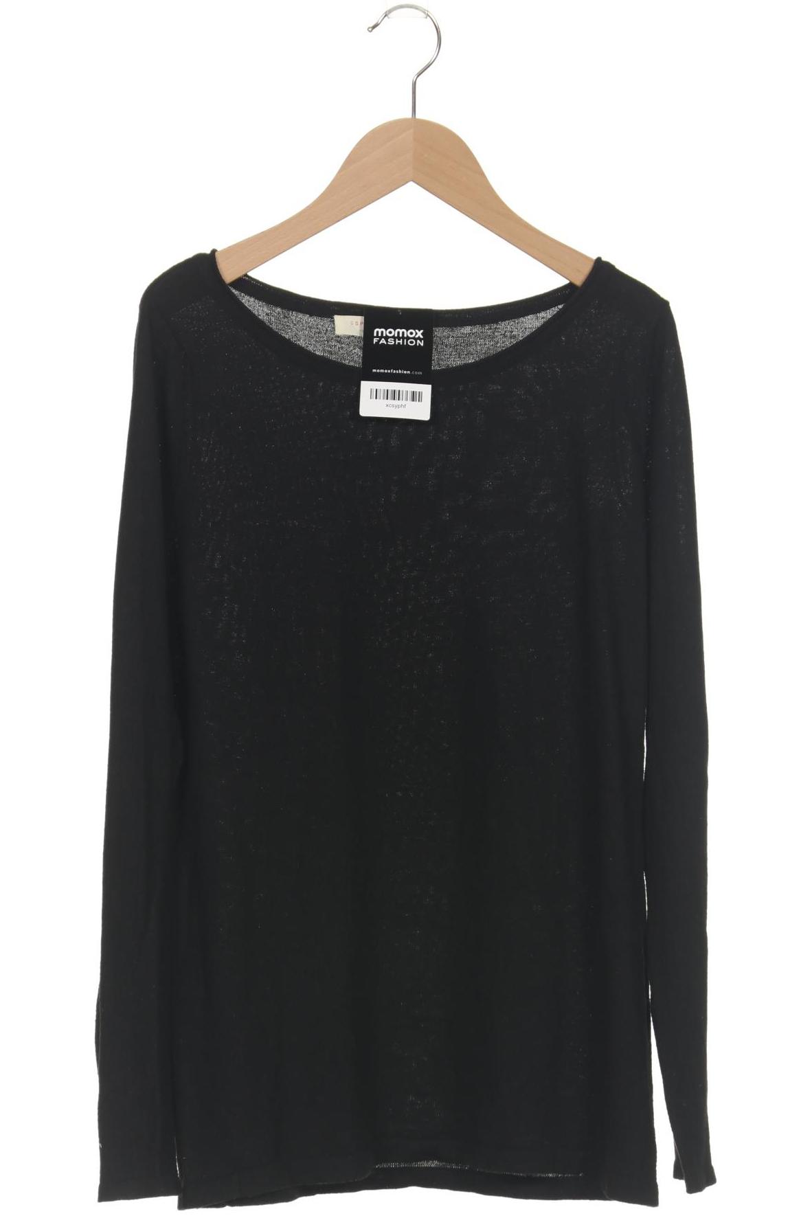 

Esprit Damen Langarmshirt, schwarz, Gr. 38