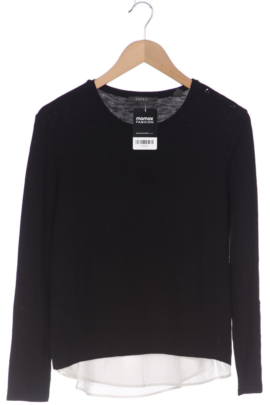 

Esprit Damen Langarmshirt, schwarz, Gr. 38