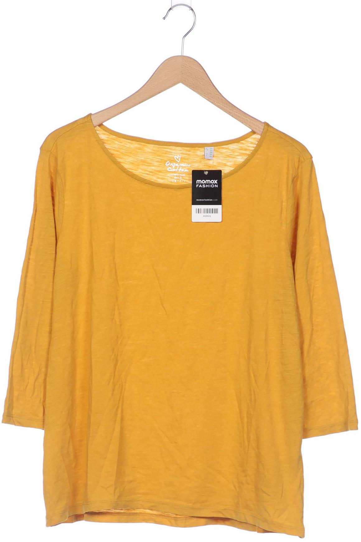 

Esprit Damen Langarmshirt, gelb, Gr. 46