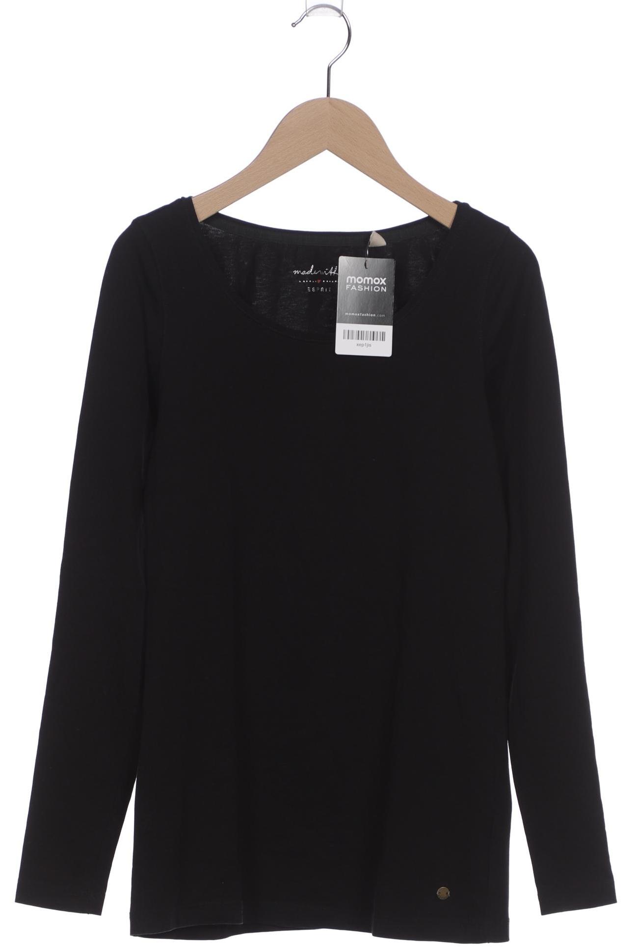 

Esprit Damen Langarmshirt, schwarz, Gr. 34