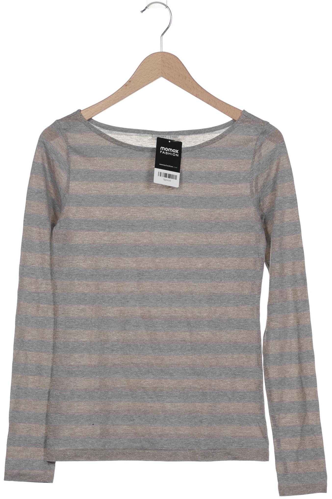 

Esprit Damen Langarmshirt, grau, Gr. 36