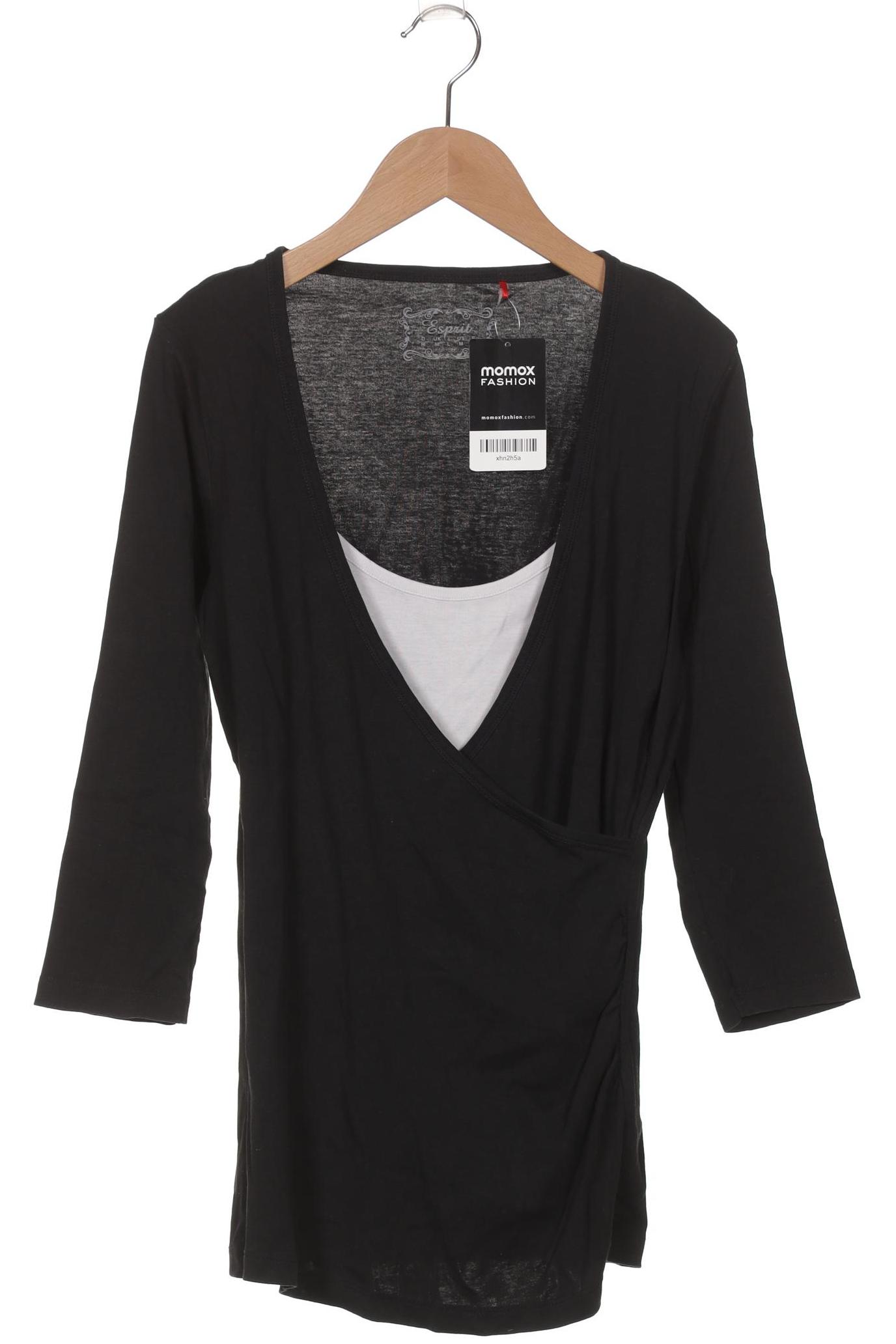 

Esprit Damen Langarmshirt, schwarz, Gr. 38