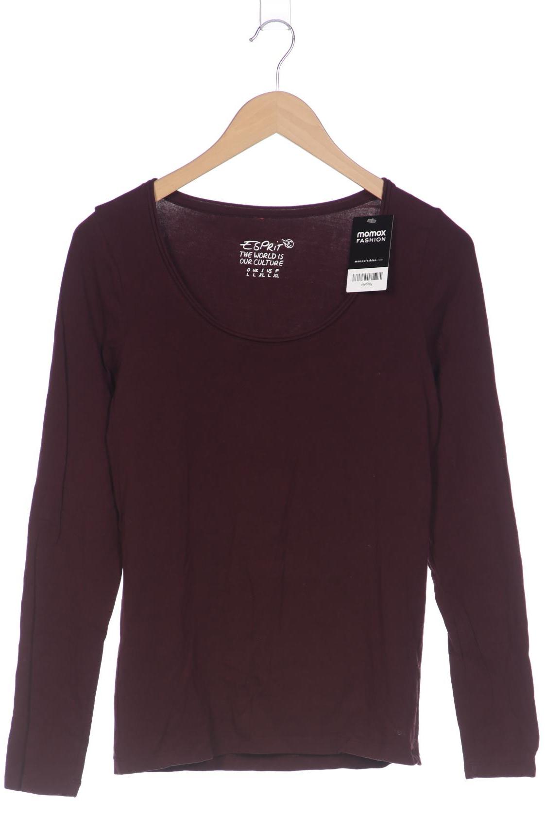 

Esprit Damen Langarmshirt, bordeaux, Gr. 42