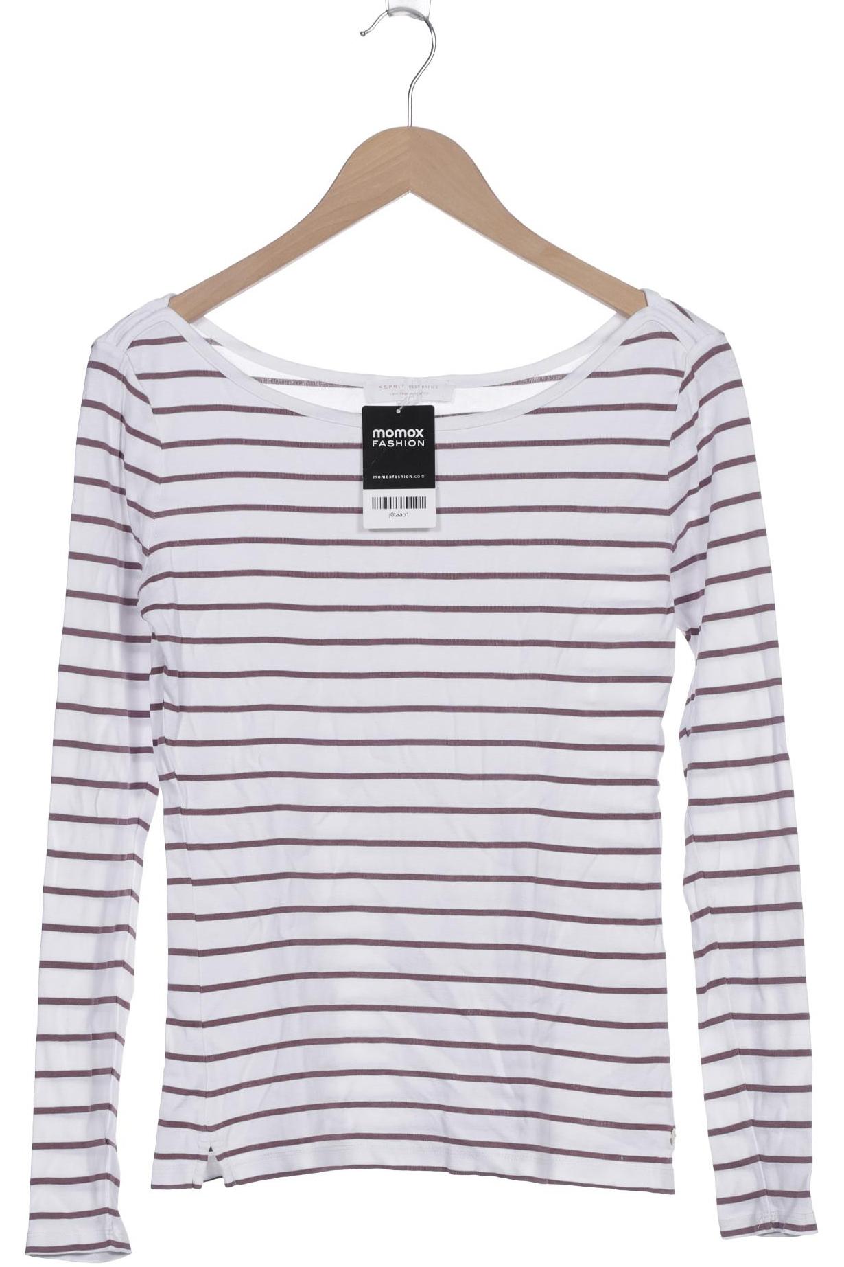 

Esprit Damen Langarmshirt, weiß, Gr. 38