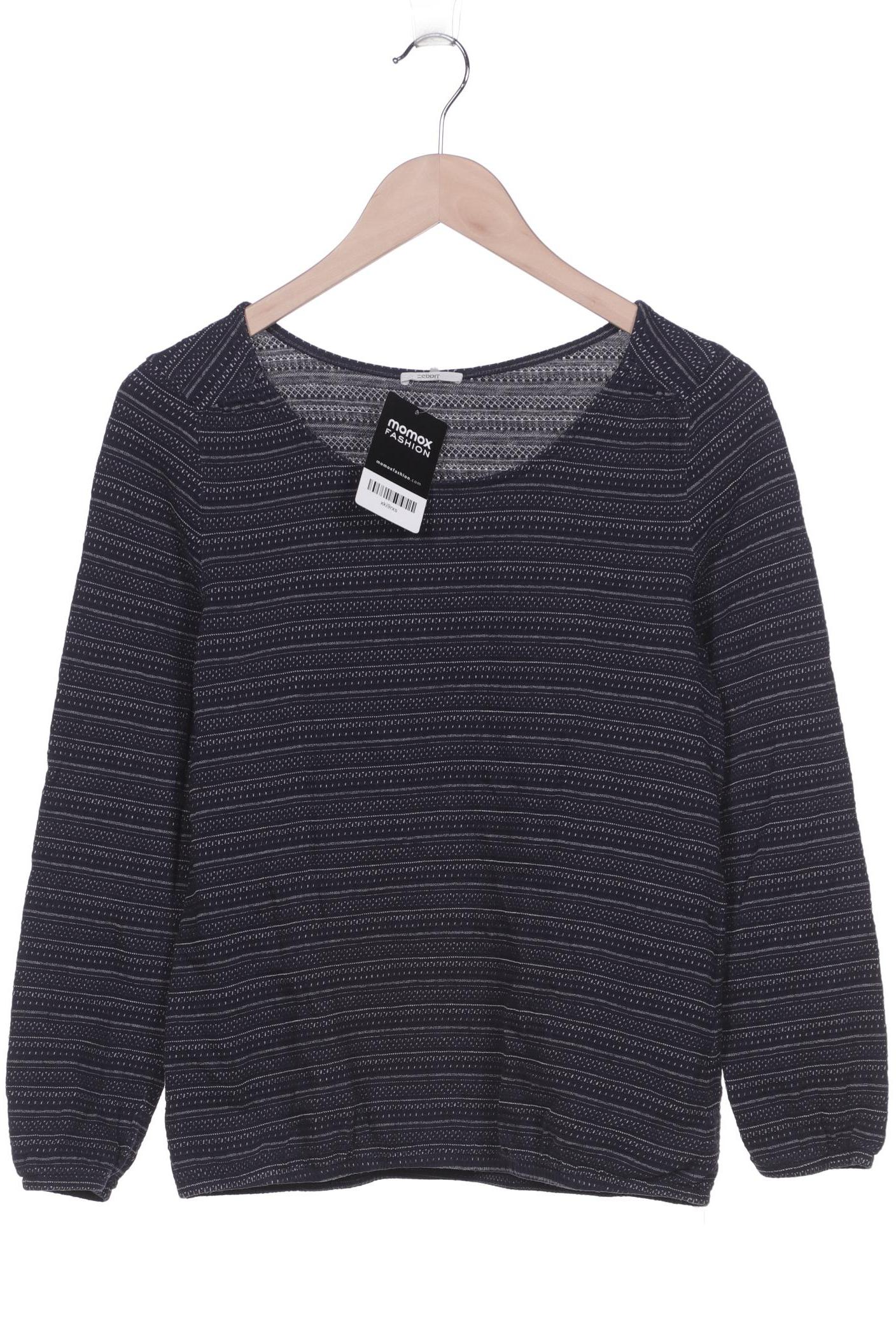 

Esprit Damen Langarmshirt, marineblau, Gr. 36