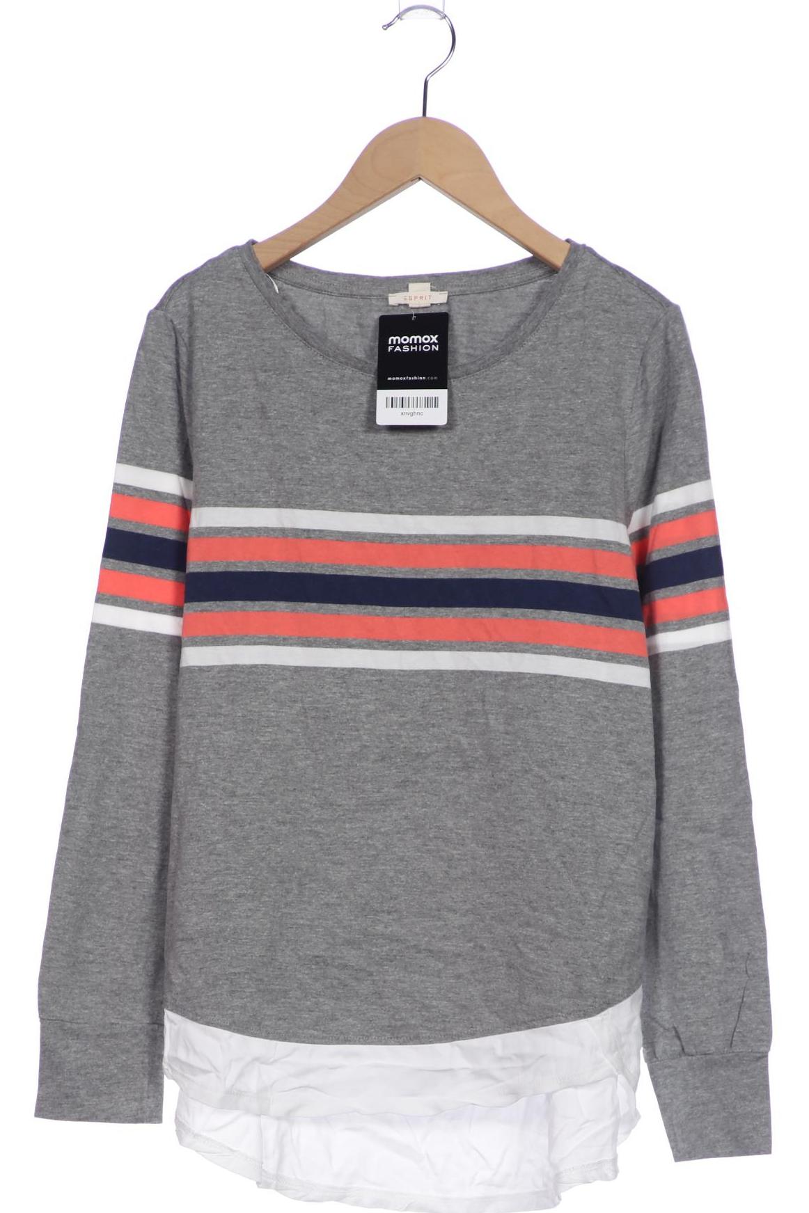 

Esprit Damen Langarmshirt, grau, Gr. 38