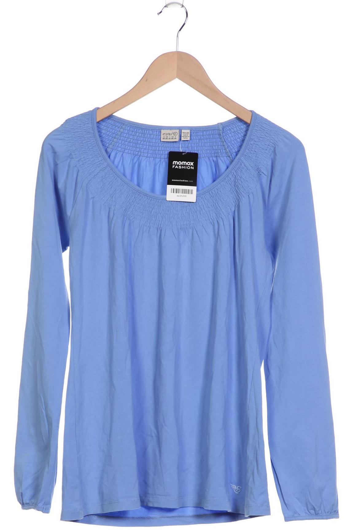 

Esprit Damen Langarmshirt, blau, Gr. 46